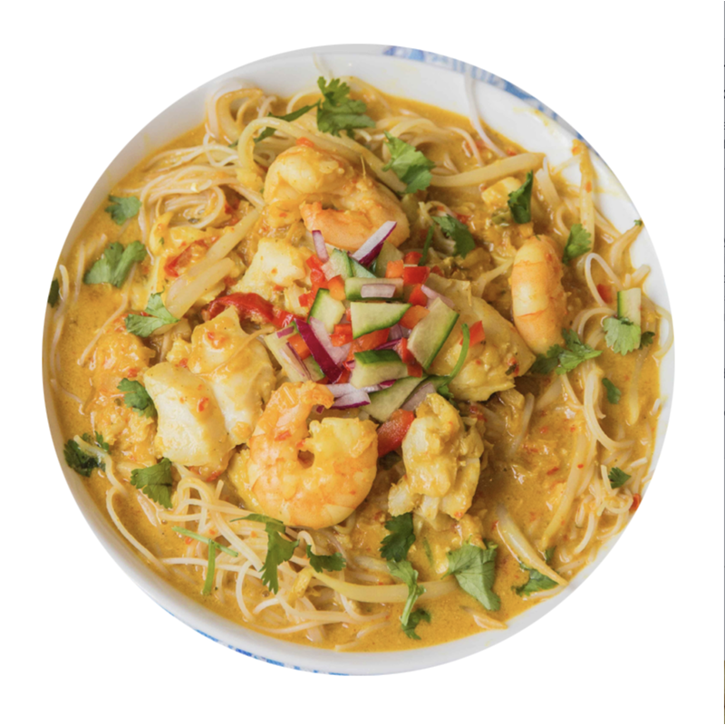 Seafood Laksa Soup