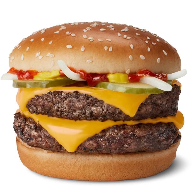 Double Beef Burger with Cheese